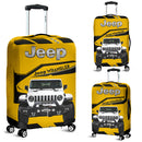 White Yellow Jeep Luggage Cover Suitcase Protector Nearkii