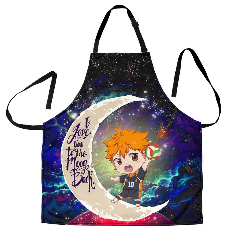 Hinata Haikyuu Moon Custom Apron Best Gift For Anyone Who Loves Cooking