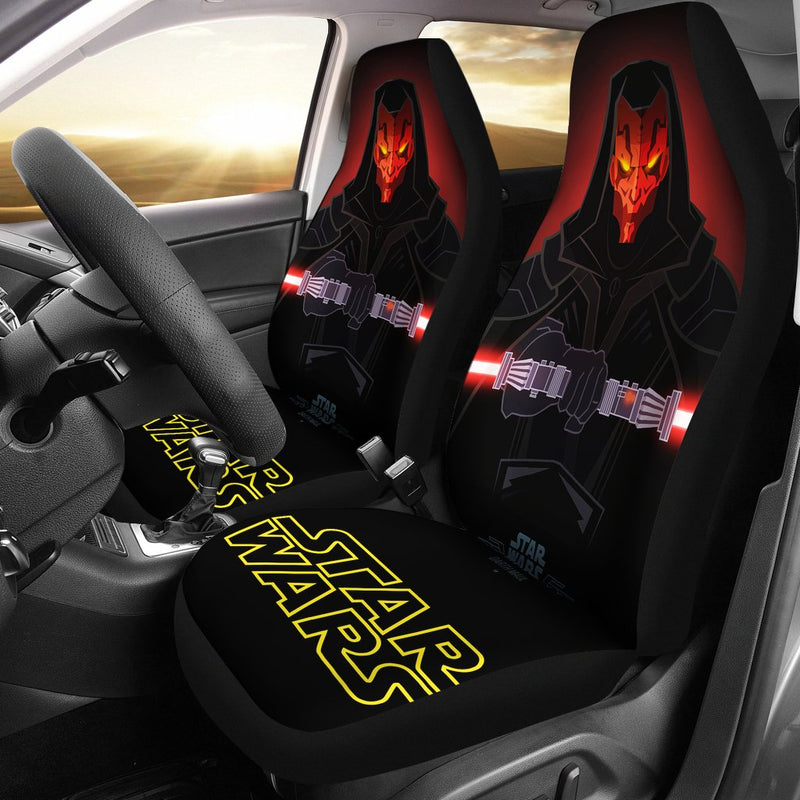 Star Wars Darth Maul Premium Custom Car Seat Covers Decor Protector Nearkii