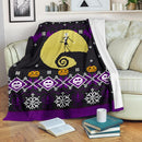 Jack Skellington Ugly Christmas Custom Blanket Home Decor Nearkii