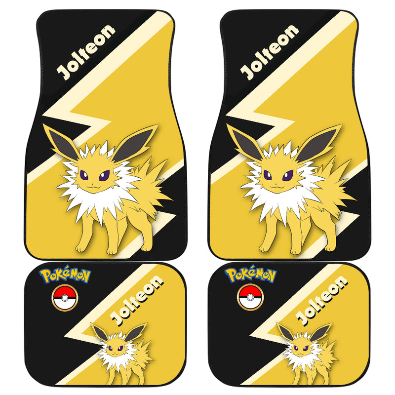 Jolteon Pokemon Car Floor Mats Car Accessories Nearkii