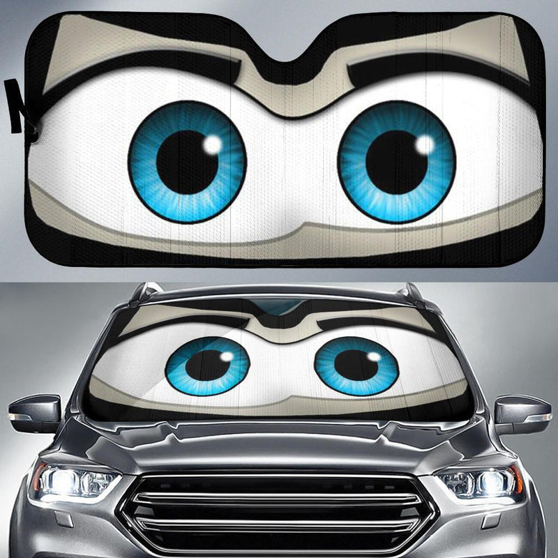 Funny Eyes Car Sun Shades Windshield Accessories Decor Gift Nearkii