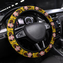 Anya Spy X Family Sunflower Zipper Car Steering Wheel Cover Nearkii