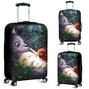 Totoro Relax Luggage Cover Suitcase Protector Nearkii