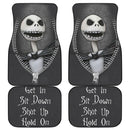 Jack Skellington Horror Get In Sit Down Shut Up And Hold On Car Zipper Car Floor Mats Car Accessories Nearkii