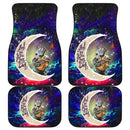 Groot Hold Baby Yoda Love You To The Moon Galaxy Car Floor Mats Car Accessories Nearkii