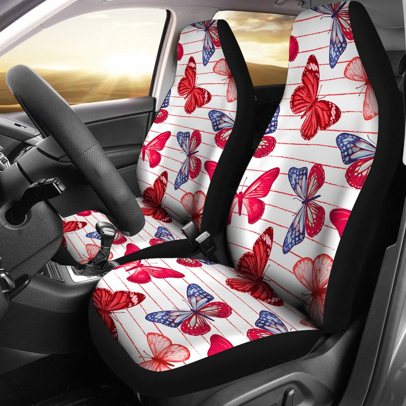 Best Paper Butterfly Premium Custom Car Seat Covers Decor Protector Nearkii