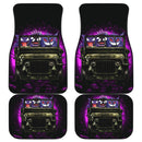 Gengar Pokemon Ghost Halloween Moonlight Jeep Funny Car Floor Mats Car Accessories