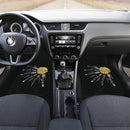 Sunflowers Art Front And Back Car Mats (Set Of 4) Nearkii