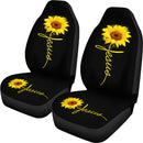 Best Sunflowers Jesus Premium Custom Car Seat Covers Decor Protector Nearkii