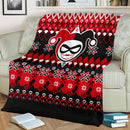 Harley Quinn Ugly Christmas Custom Blanket Home Decor Nearkii