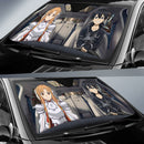 Sword Art Online Kirito And Asuna Driving Car Auto Sunshades Nearkii