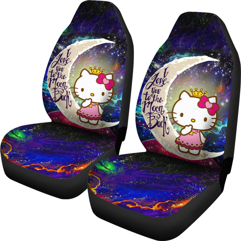 Hello Kitty Love You To The Moon Galaxy Car Seat Covers Nearkii