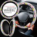 We Bare Bears Cute Premium Car Steering Wheel Cover Nearkii