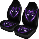 Decepticon Transformers Premium Custom Car Seat Covers Decor Protector Nearkii