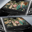 Spy X Family Loid Yor And Anya Hot Anime Car Auto Sunshades Nearkii
