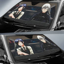Tokyo Ghoul Ken Kaneki And Touka Car Auto Sunshades Nearkii