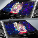 Chainsaw Man Denji x Power Love You To The Moon Galaxy Car Auto Sunshades Nearkii