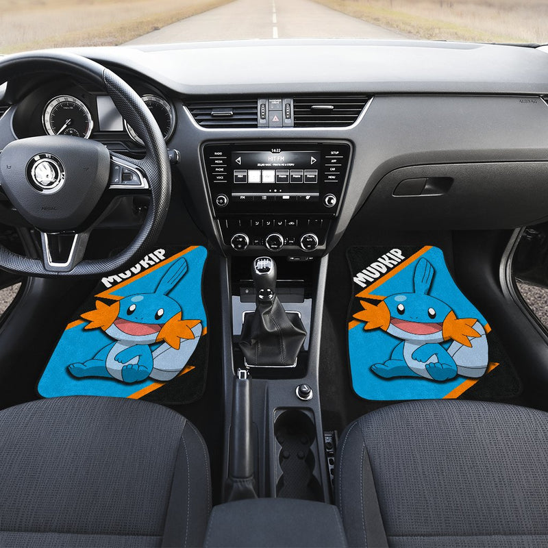 Mudkip Car Floor Mats Custom Anime Pokemon Car Interior Accessories Nearkii