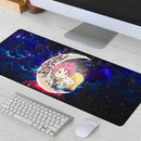 Natsu Fairy Tail Anime Love You To The Moon Galaxy Mouse Mat Nearkii