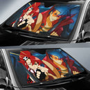 Tengen Toppa Kamina And Yoko Driving Car Auto Sunshades Nearkii