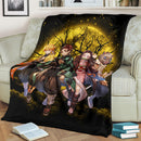 Moon Demonslayer Moonlight Premium Blanket Nearkii