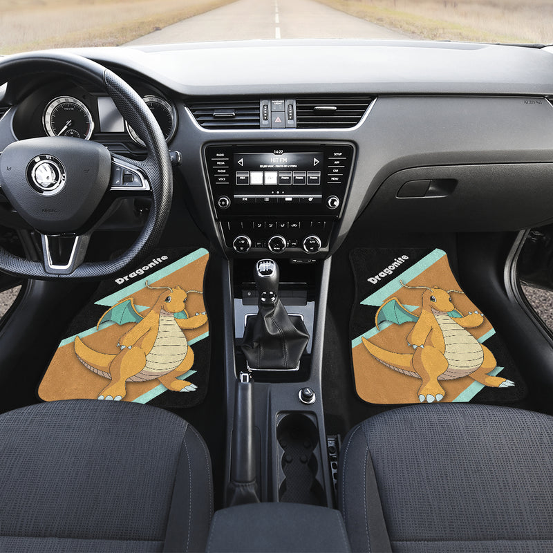 Dragonite Pokemon Car Floor Mats Car Accessories Nearkii