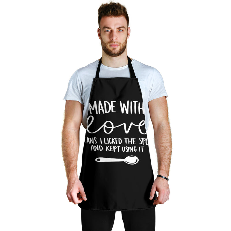 Made With Love Custom Apron Best Gift For Anyone Who Loves Cooking