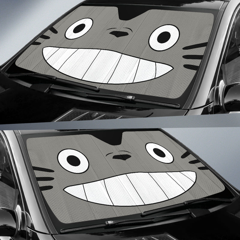 My Neighbor Totoro Face Car Auto Sunshades Nearkii