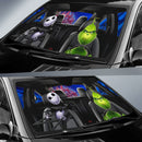 Jack And Grinch Driving Car Auto Sunshades Nearkii