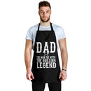 Dad Grilling Legend Custom Apron Best Gift For Anyone Who Loves Cooking