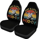 Best Just A Little Moo-Dy Cow Print Car Seat Car Decor Car Protector Nearkii