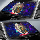 Groot And Toothless Love You To The Moon Galaxy Car Auto Sunshades Nearkii