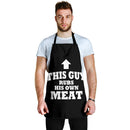 This Guy Rubs His Own Meat Custom Apron Best Gift For Anyone Who Loves Cooking