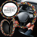 Koi Fish Premium Car Steering Wheel Cover Nearkii