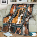 Boxer Dog Premium Blanket Nearkii