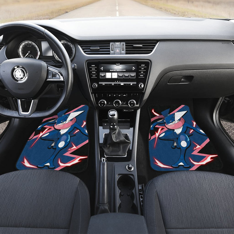 Greninja Car Floor Mats Custom Anime Pokemon Car Interior Accessories Nearkii