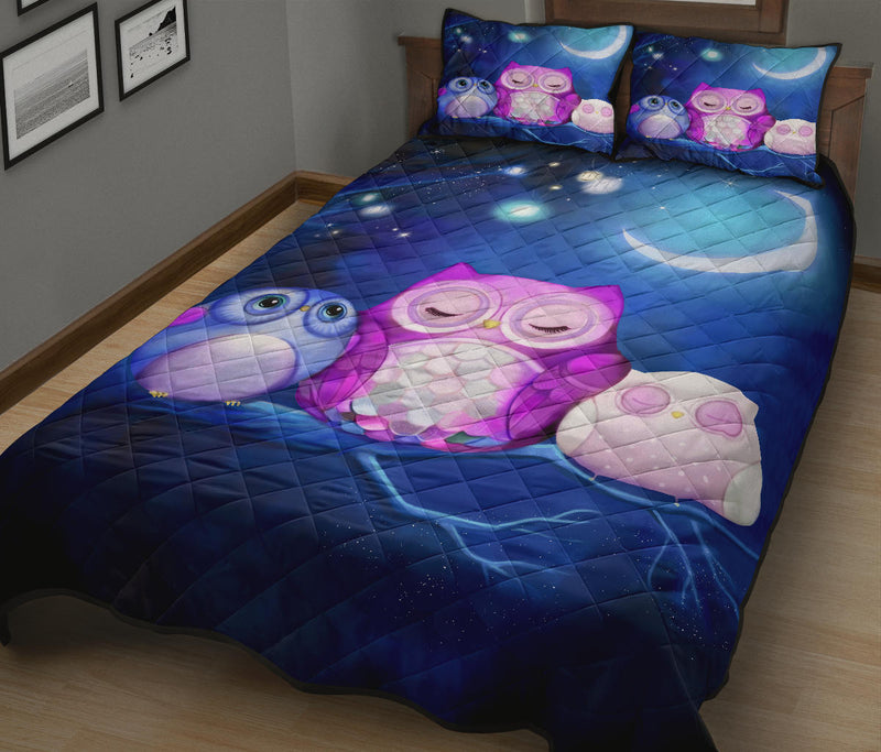 Owl Quilt Bed Sets Nearkii