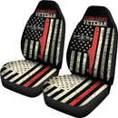 Best Us Navy Submarine Veteran Usa Flag Vintage Premium Custom Car Seat Covers Decor Protector Nearkii