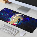 Aladin Couple Love You To The Moon Galaxy Mouse Mat Nearkii