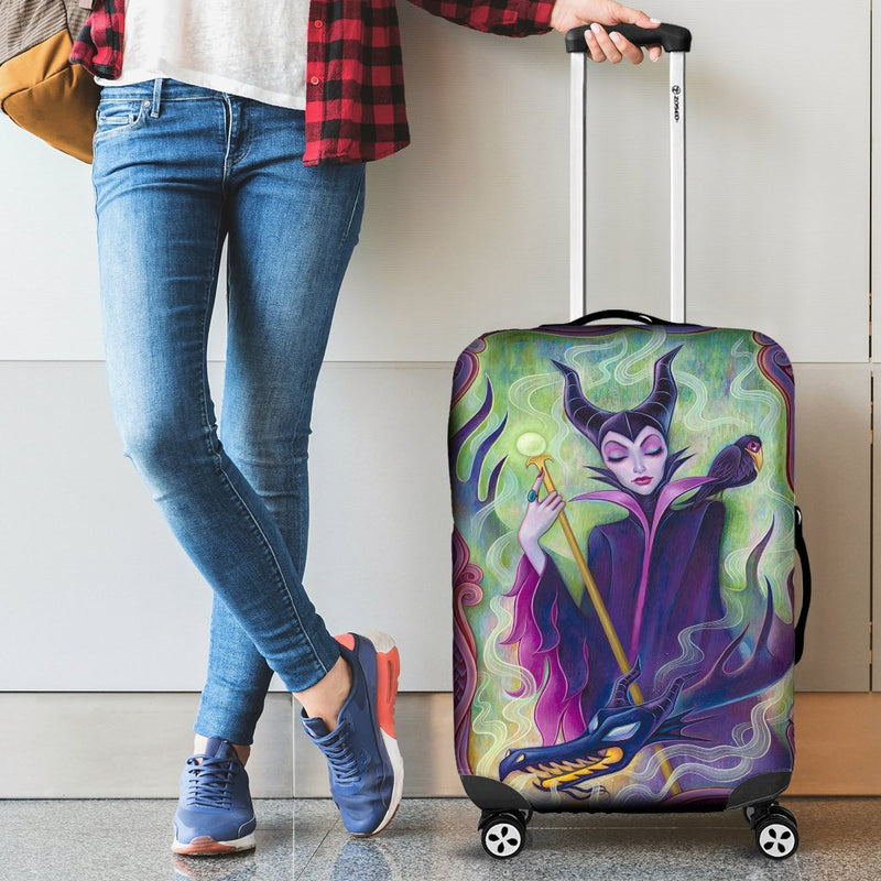 Maleficent Luggage Cover Suitcase Protector Nearkii