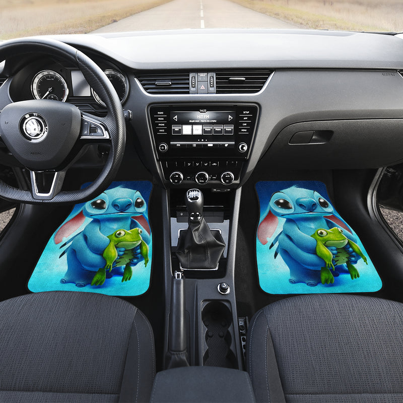Stitch Front And Back Car Floor Mats Car Accessories Nearkii