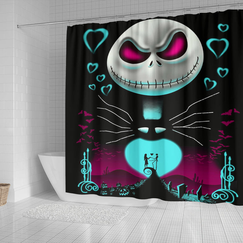 Nightmare Before Christmas Shower Curtain