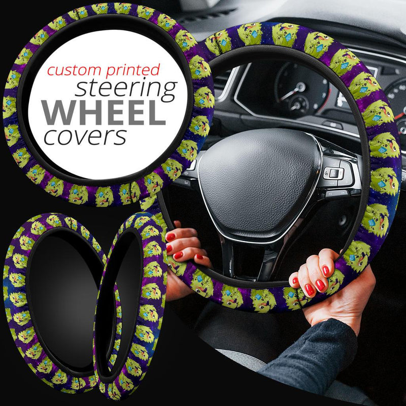 Tyranitar Pokemon Anime Custom Car Steering Wheel Cover Nearkii