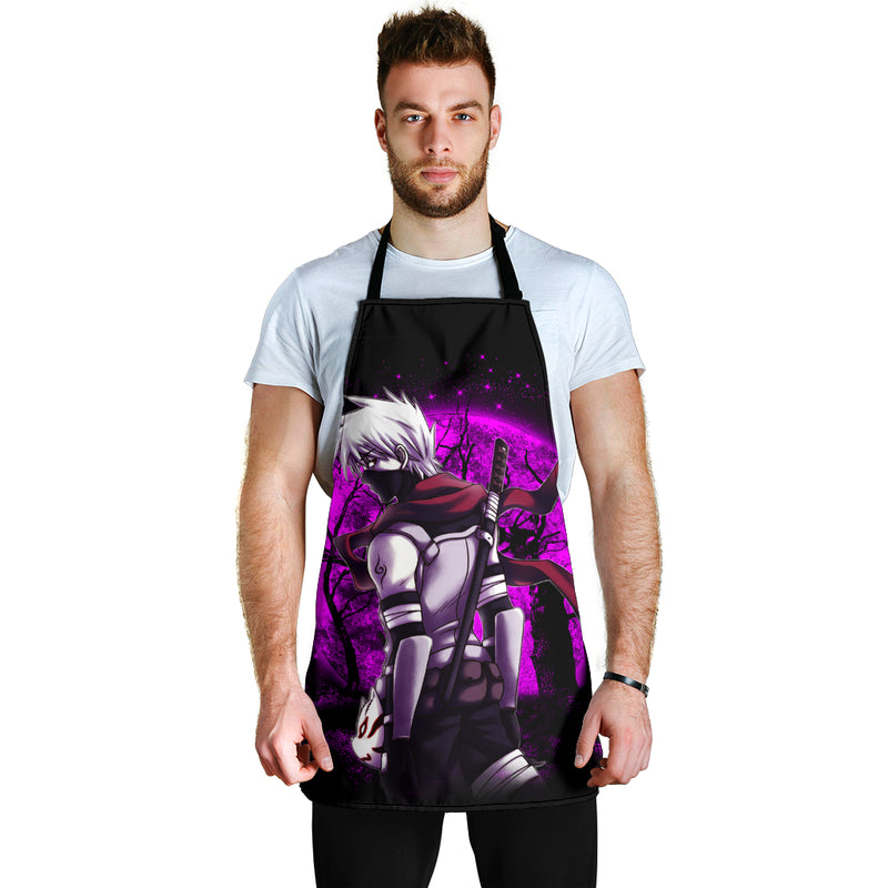 Kakashi Anbu Moonlight Custom Apron Best Gift For Anyone Who Loves Cooking