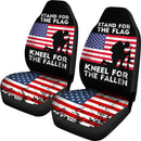 Best Patriotic Military Veteran American Flag Premium Custom Car Seat Covers Decor Protector Nearkii
