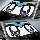Cute Cartoon Eyes Blue Sky Auto Sun Shades Nearkii