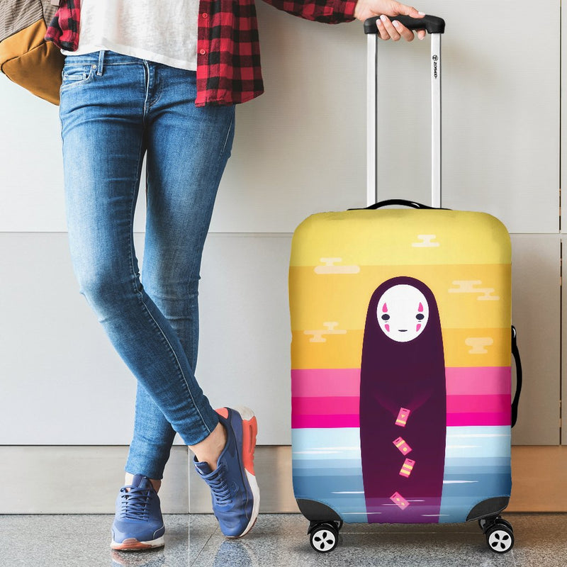 No Face Luggage Cover Suitcase Protector Nearkii