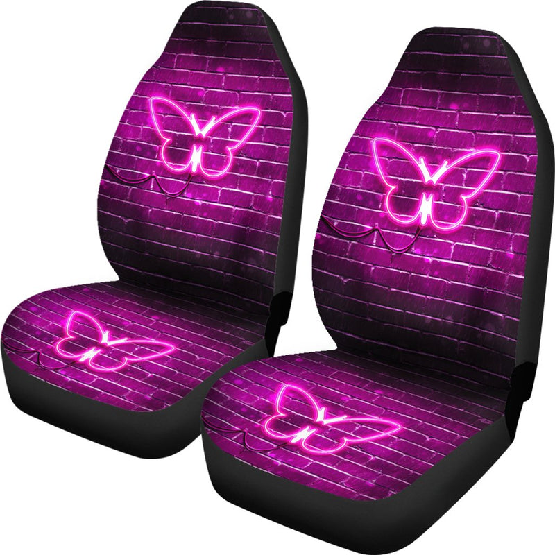 Best Neon Butterfly Premium Custom Car Seat Covers Decor Protector Nearkii