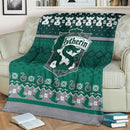 Harry Potter Slytherin Ugly Christmas Custom Blanket Home Decor Nearkii